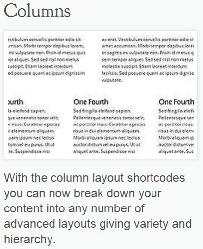 How To Create Column Layouts In WordPress - ET Shortcodes