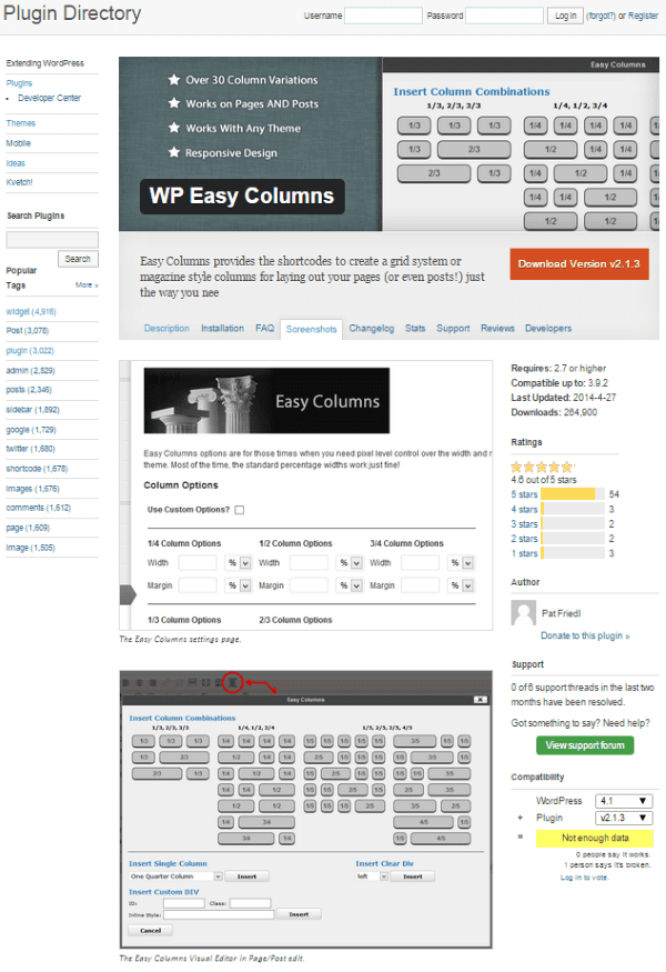 How To Create Column Layouts In WordPress - WP Easy Columns