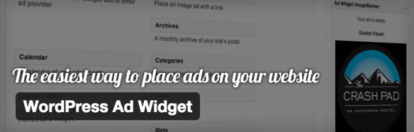 WordPress Ad Widget for selling ad space