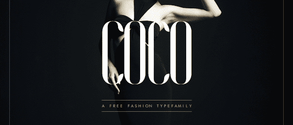 Screenshot of the Coco font.