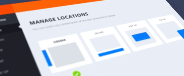 Select your social sharing locations.