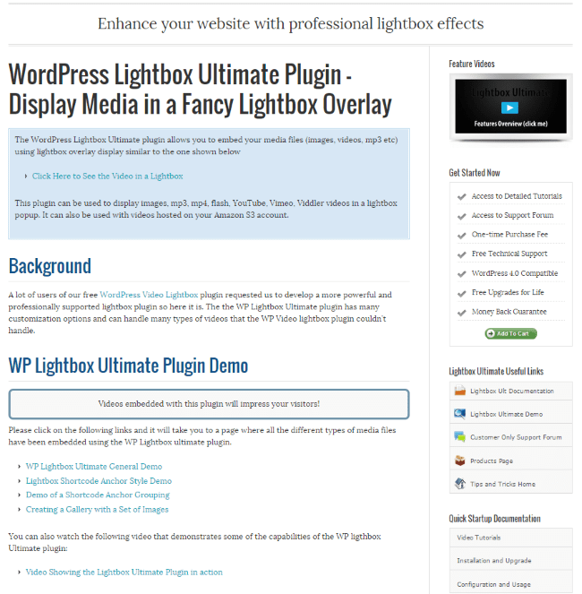 WordPress Lightbox Ultimate Plugin