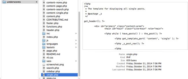 Single PHP file example