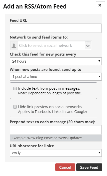How To Post To Facebook From WordPress - The Hootsuite App rss