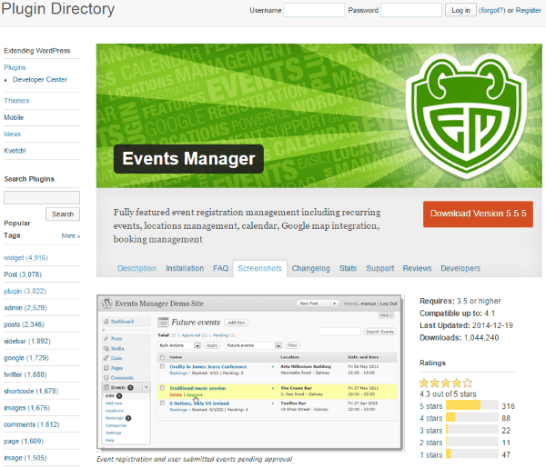 How to Set Up WordPress Event Registration - Events Manager