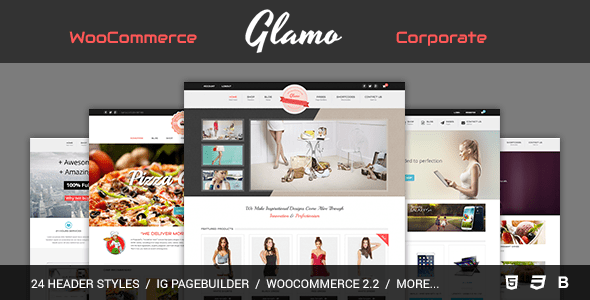 Glamo WooCommerce Theme
