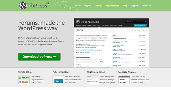 Bbpress — wordpress plugins