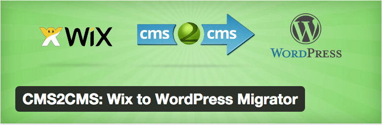 CMS2CMS: Wix to WordPress Migrator