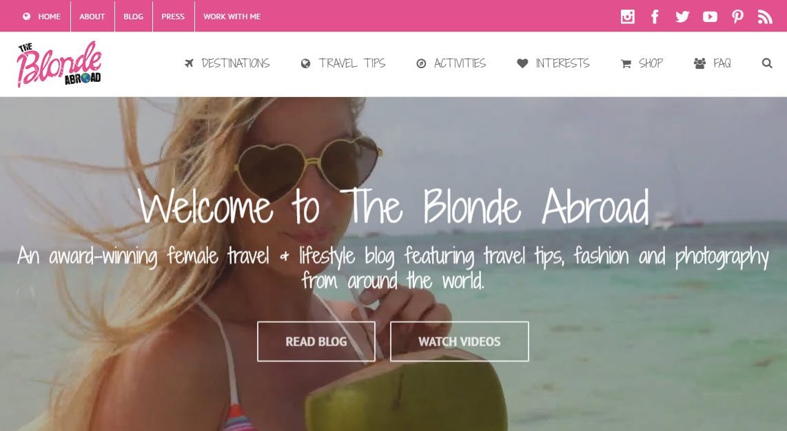 Travel Blogs - The Blonde Abroad