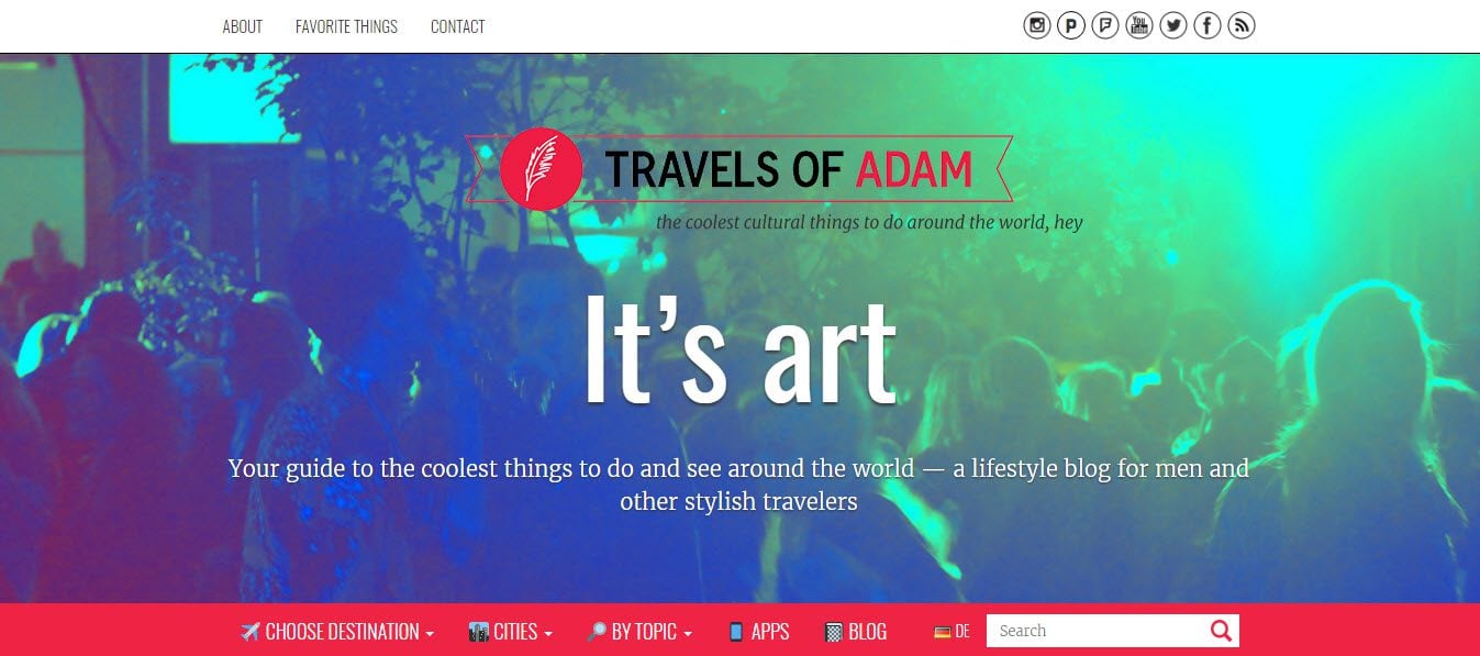 Travel Blogs - Travels of Adam
