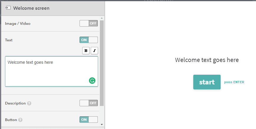 Customizing your welcome screen.