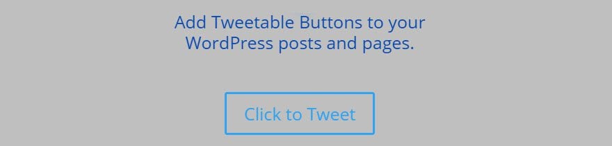 Click to Tweet Button