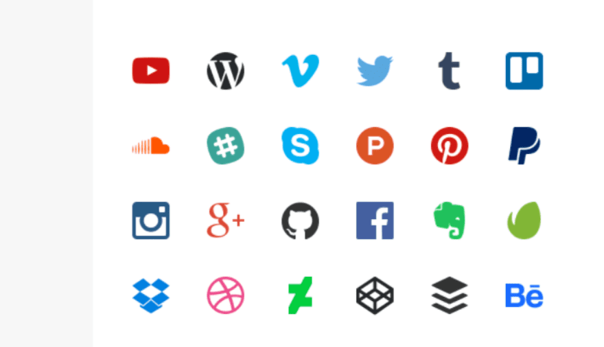 40 Social Icons