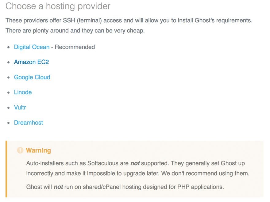 Ghost 1.0 Blogging and Publishing Platform