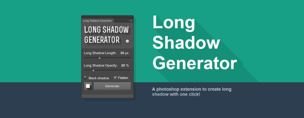 long shadow generator